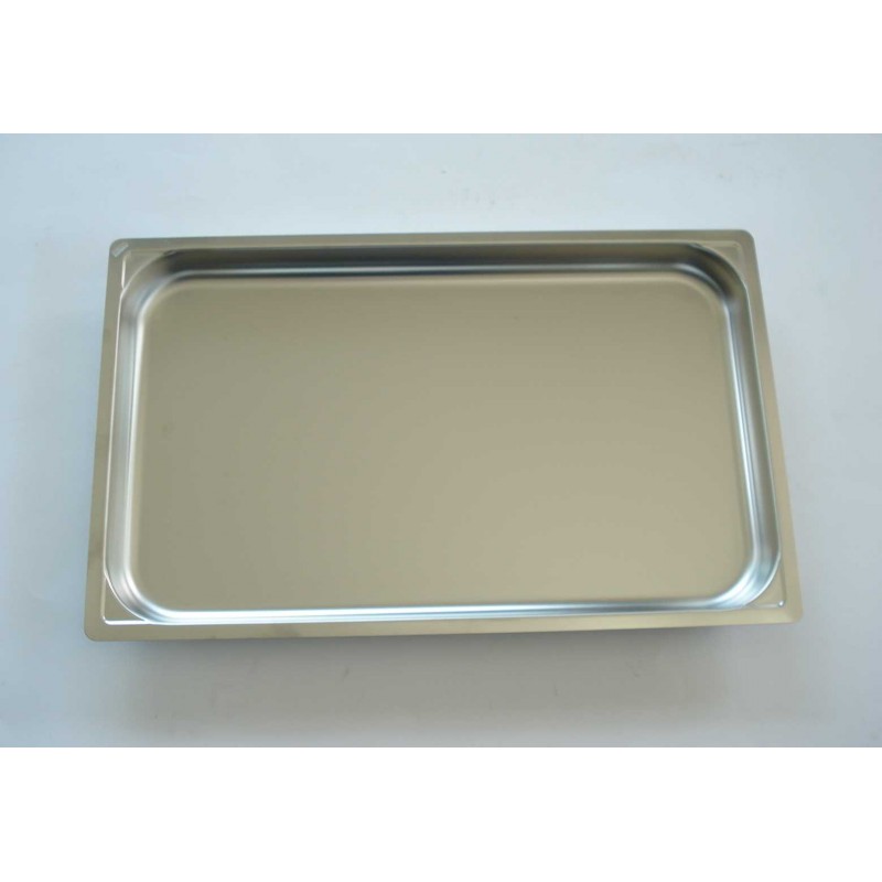 P&P CHEF Set Teglie Da Forno In Acciaio Inox 40 Cm + Griglie – 2 Padelle E 2 Griglie, Lavabili In Lavastoviglie, Antiaderenti Naturali