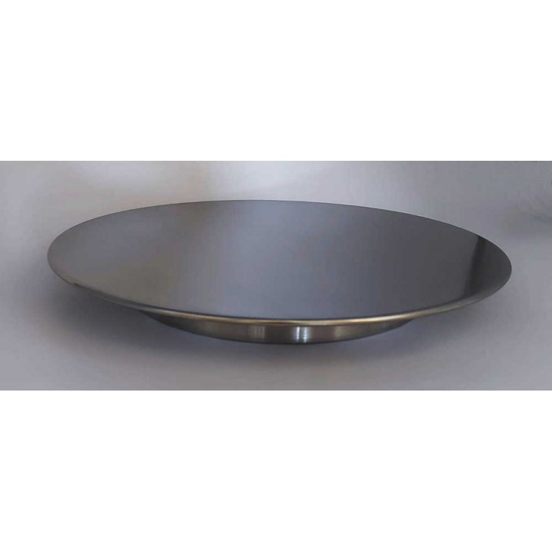 Alzata per torte, elegante e professionale. Struttura in acciaio inox.